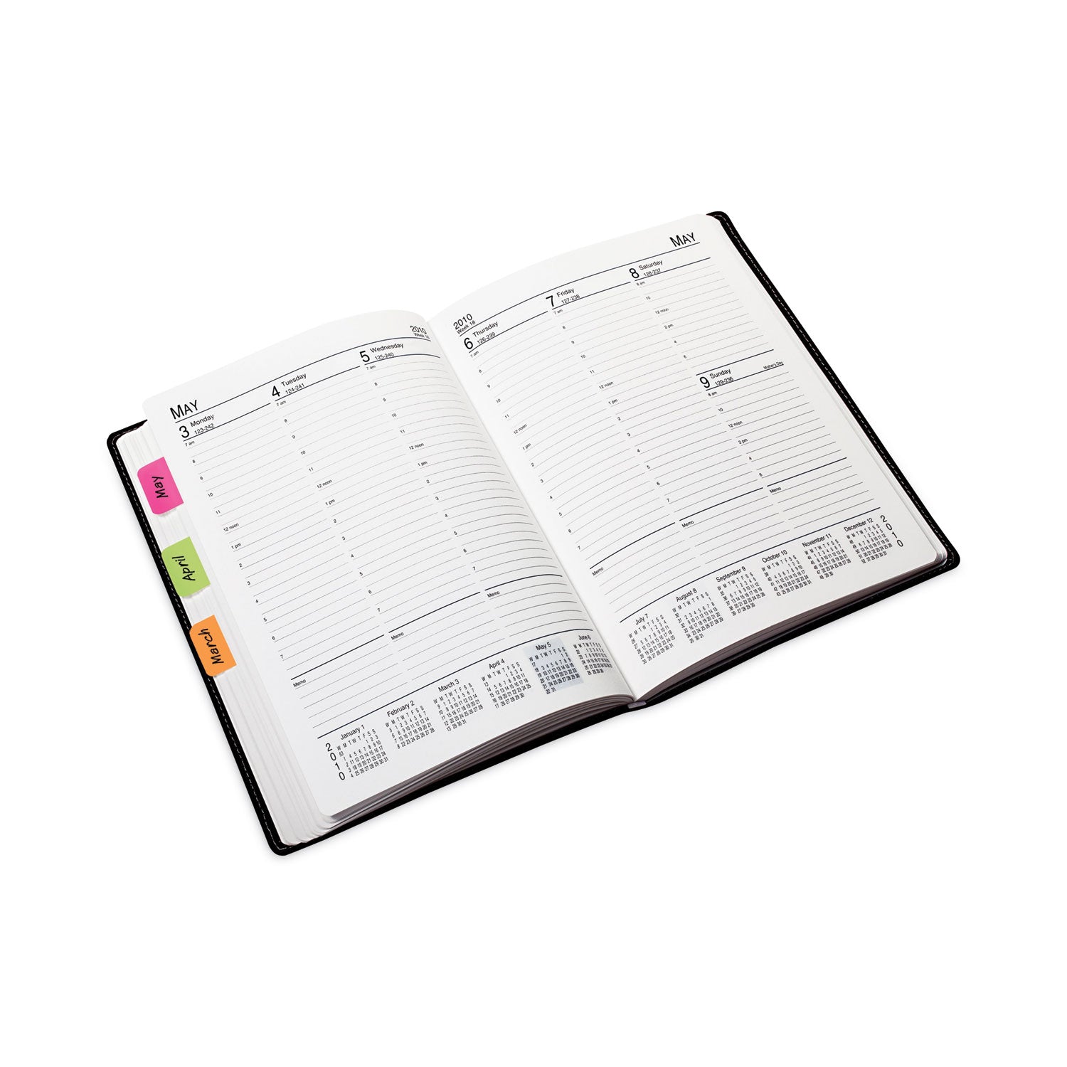 Post-it 1" Plain Solid Color Tabs, 1/5-Cut, Assorted Bright Colors, 1" Wide, 66/Pack